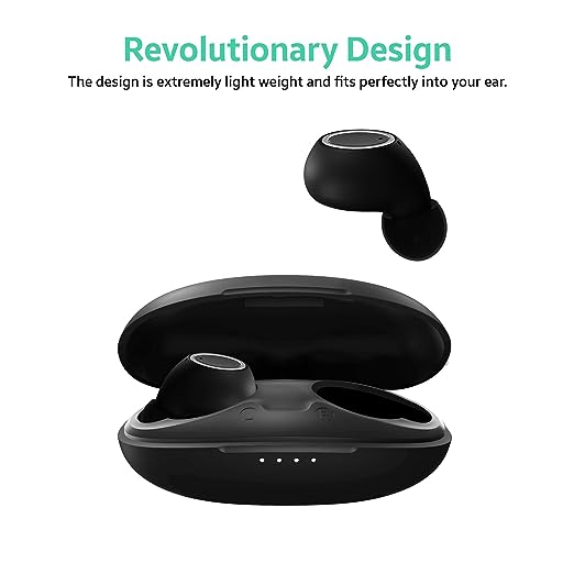 TAGG Liberty Lite Truly Wireless Bluetooth in Ear Earbuds with Mic (Black) TAGG Liberty Lite Truly Wireless Bluetooth in Ear Earbuds with Mic (Black)